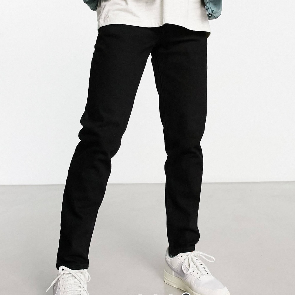 Asos mens slim jeans black size 32 x 30